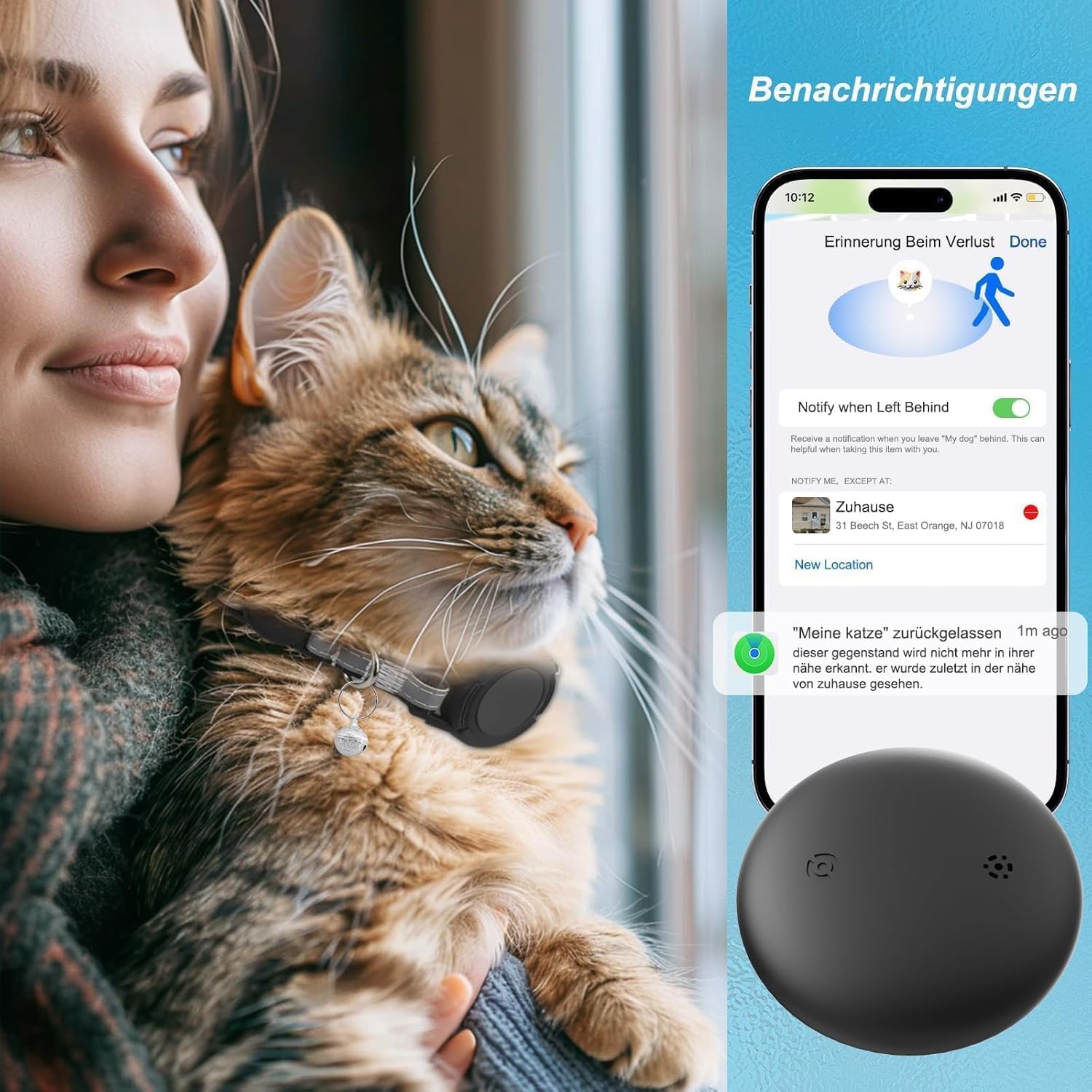 Kaufe Pet Mini GPS Tracker Smart Locator Hund Haust Produktbild-Vorschau 4