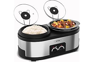 Sunvivi Dual Rice Cooker: Versatile Meals with Two Pots
