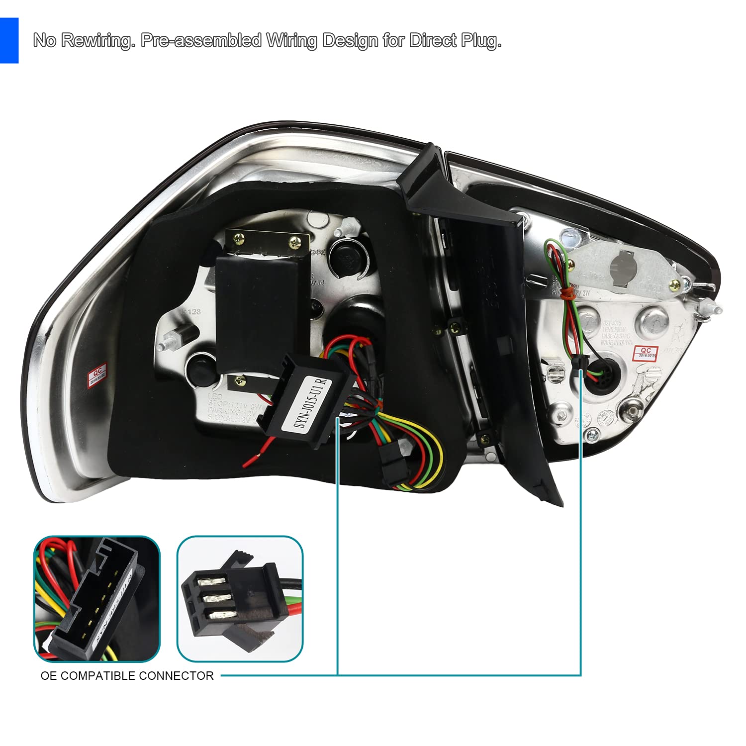 Amazon | Spec-D チューニングレッドスモークLEDチューブテールライト