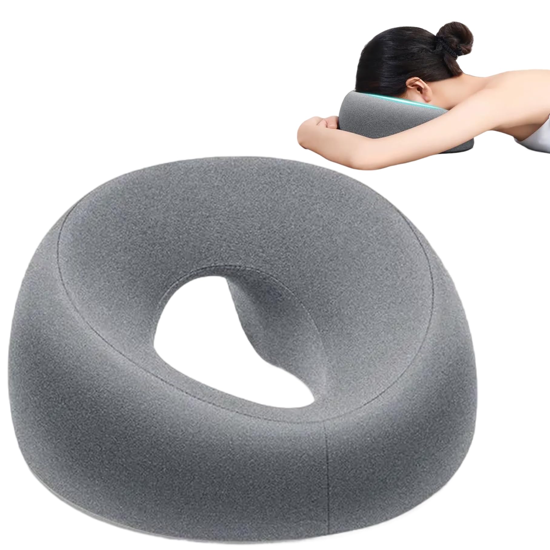 Appui-tête de massage respirant et déhoussable pour un confort du visage