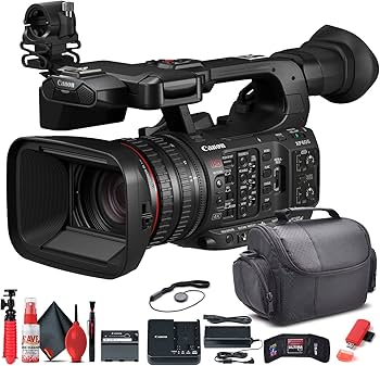 Amazon.com : Canon XF605 UHD 4K HDR Pro Camcorder (5076C002) + Bag Amazon.com : Canon XF605 UHD 4K HDR Pro Camcorder (5076C002) + Bag