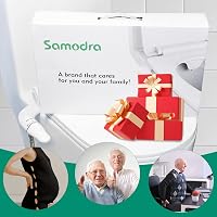 SAMODRA Bidet Attachment Duális Vízsugaras Wc Ülőke Csatlakozó Papírmegtakarítás 5