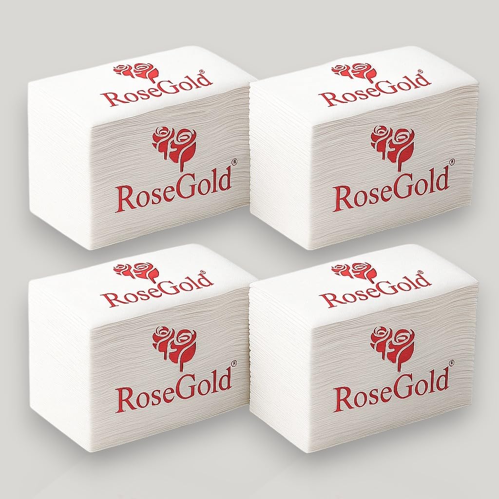 Rose Gold M- Fold Tissue Paper � Soft, Multipurpose Facial & Bathroom Tissue | Gentle, Absorbent & Strong for Daily Use | Ideal for Home, Office & Personal Care Pack of 2-image-6