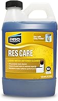 Pro Products Res Care 64 oz Liquid Water Softener Cleaner - Removes Iron Rust Buildup NSF Certified Unscented