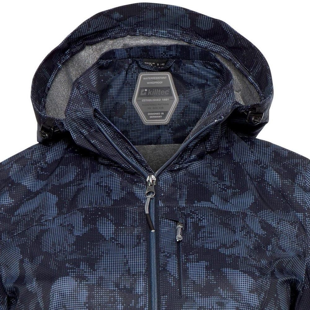 Killtec Julia Damen Softshelljacke | wasserdicht 8.000 mm atmungsaktiv winddicht | Übergangsjacke mit Reißverschlusstaschen | große Größen 46 48 50 52 54 56