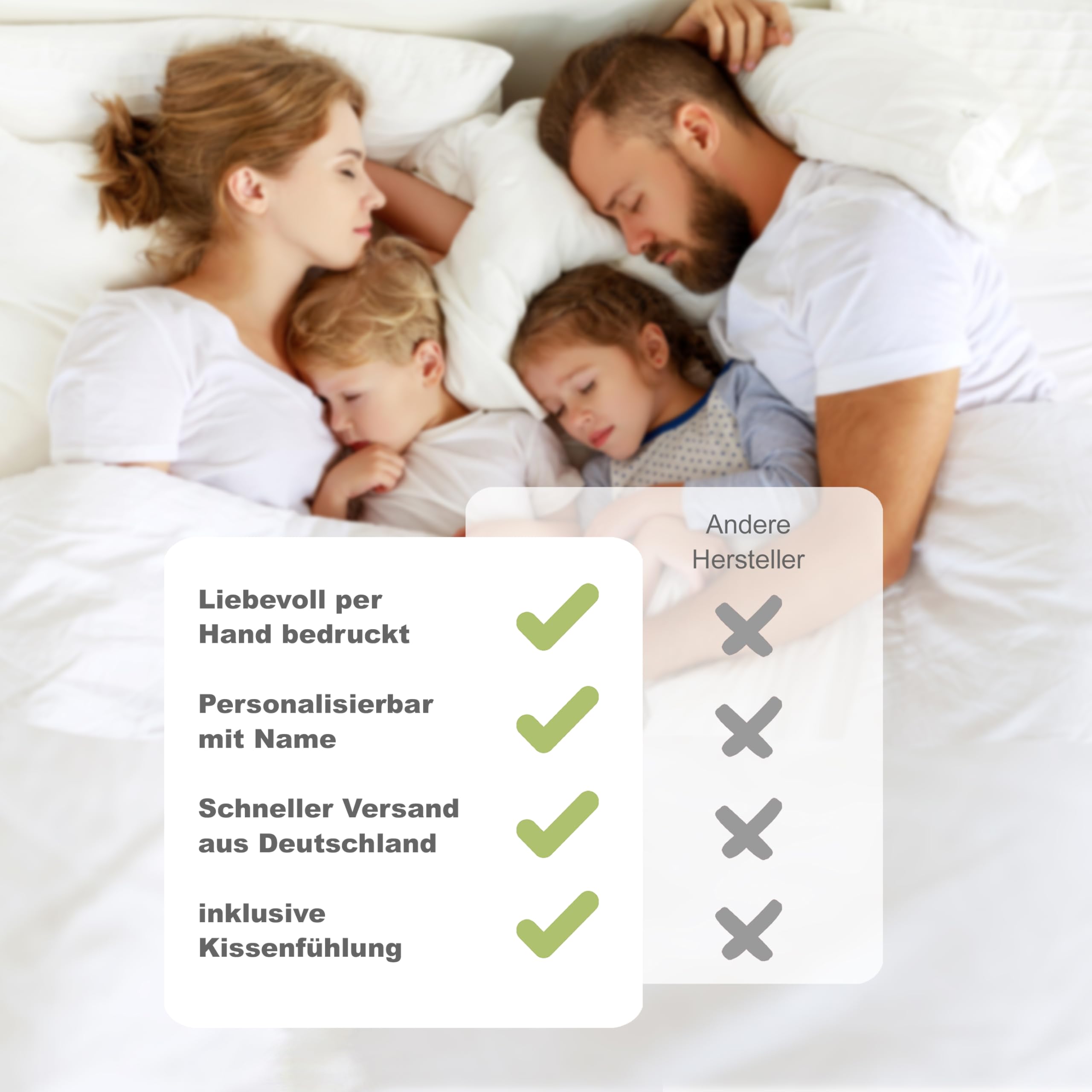 Kissen mit Name personalisiert, Geschenkidee für Kinder & Erwachsene, Namenskissen, Kissen für Paare, Geschenk zum Geburtstag, Weihnachten, Ostern (Pferd)