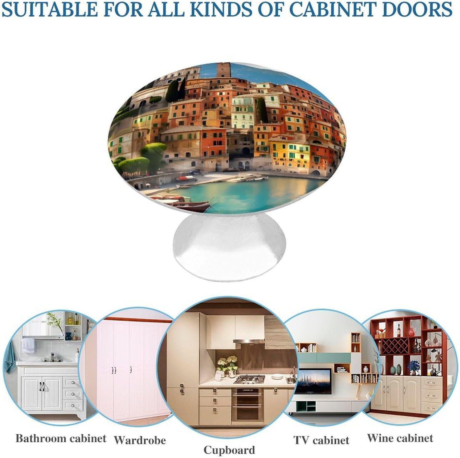 Cabinet Handles Round Drawer Pulls Beautiful Italy Dresser Knobs for Cabinets and Drawers Handle Kitchen Cabinet Pulls for Bathroom Cupboard Drawers Cabinet Pulls for Kitchen Door