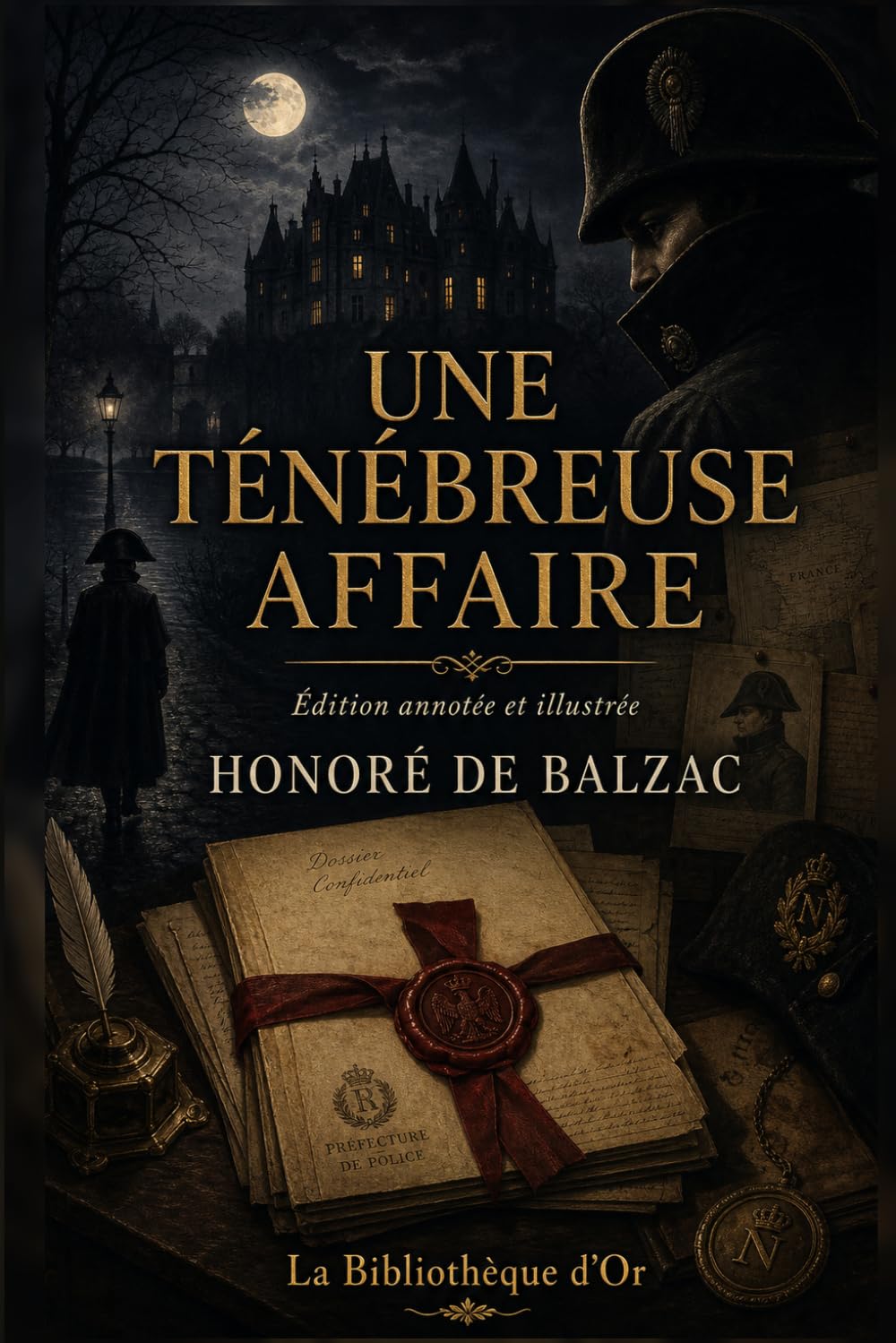 Une ténébreuse affaire: Édition annotée et illustrée