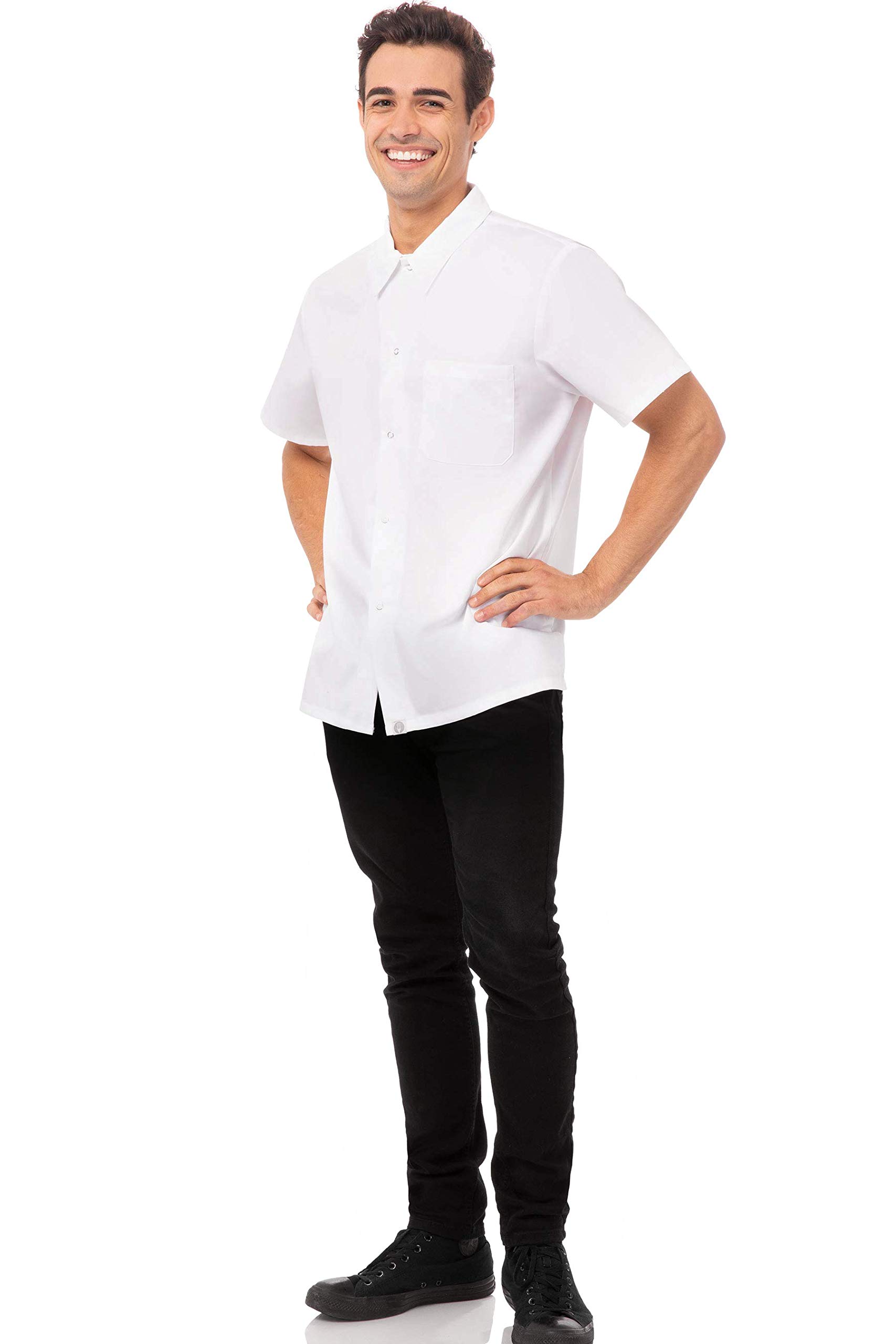 Chef Works Men's Cook Shirt