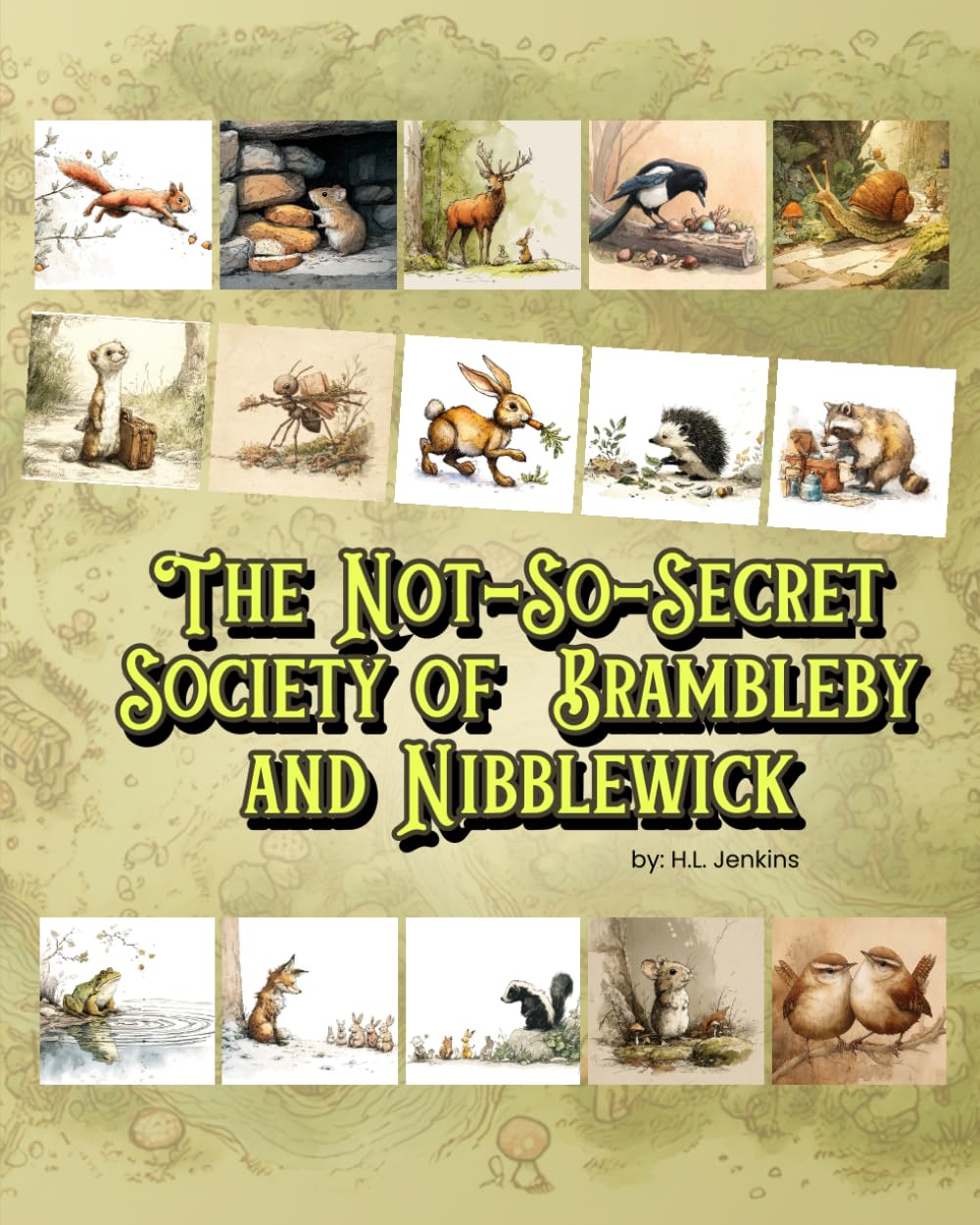 The Not-So-Secret Society of Brambleby and Nibblewick: An Illustrated Collection of Gentle Woodland Tales