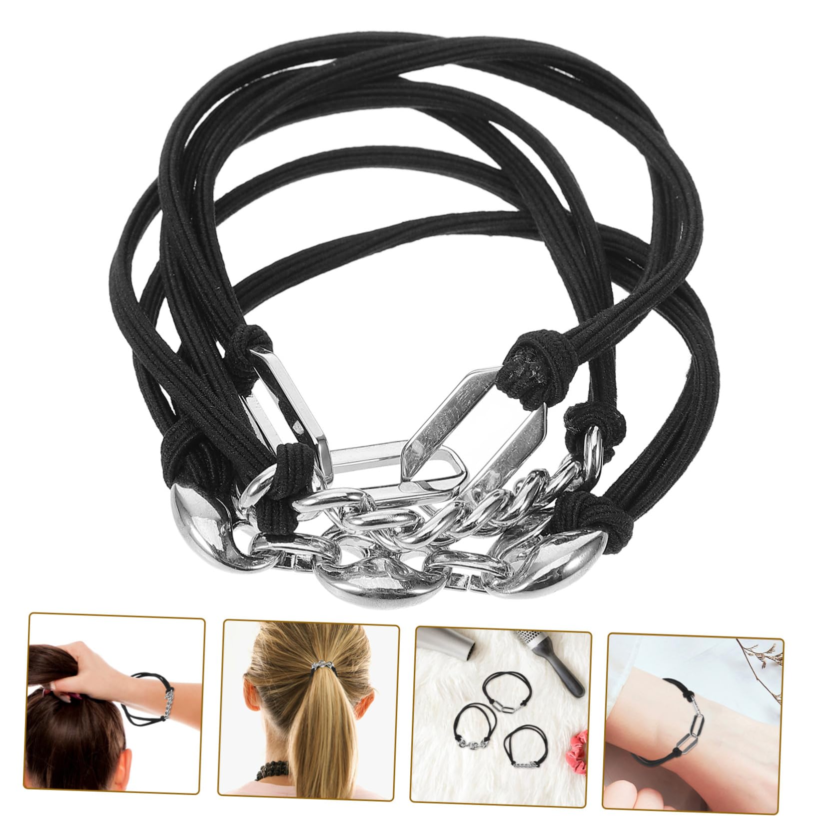 Healeved 30piezas Conjunto Coleteros Elásticos Para Mujeres y Niñas Accesorios Para Cabello Para Peinados y Uso Diario