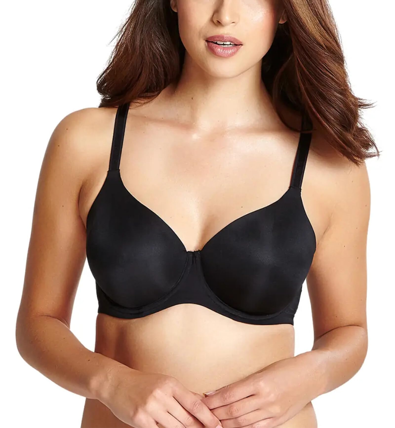 Women’s Porcelain Elan Non-Padded T-Shirt Bra – Lightweight, Moulded, Breathable, Seamless, Cross-Back Option