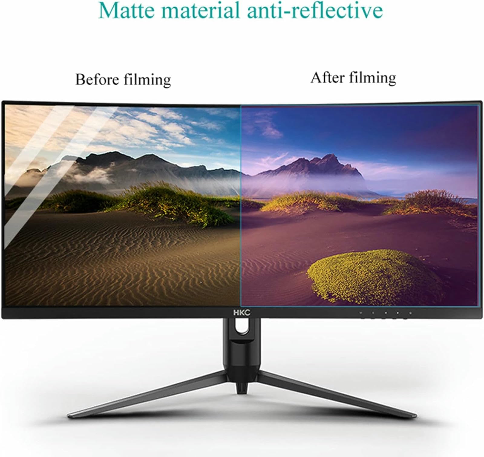 Protectores De Pantalla De TV 32-75 En Película De TV Anti Luz Azul, Filtro Protector De Pantalla Anti-UV, Película Anti-Reflejo Protege Sus Ojos