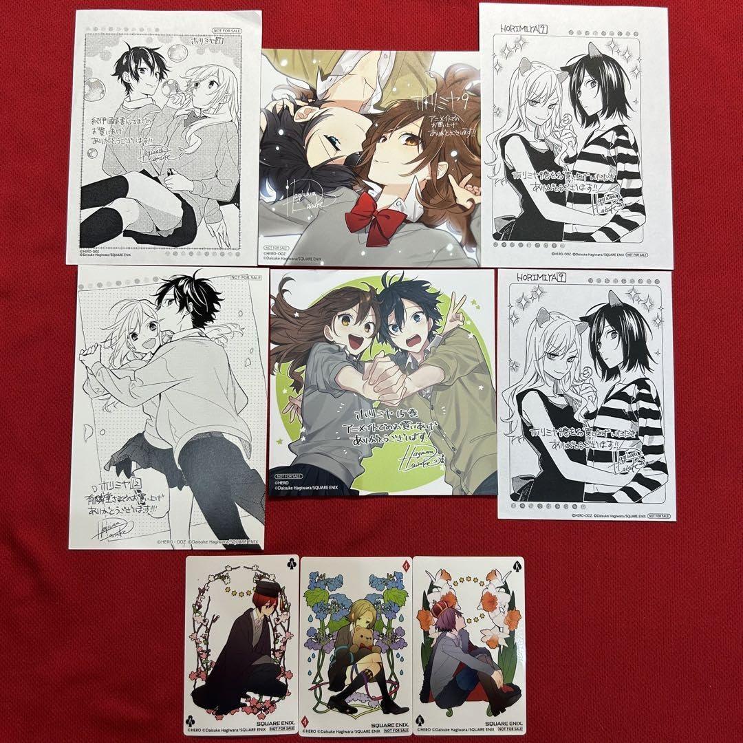 ホリミヤ展」グッズ購入特典のポストカード。 - 「ホリミヤ」最終16巻