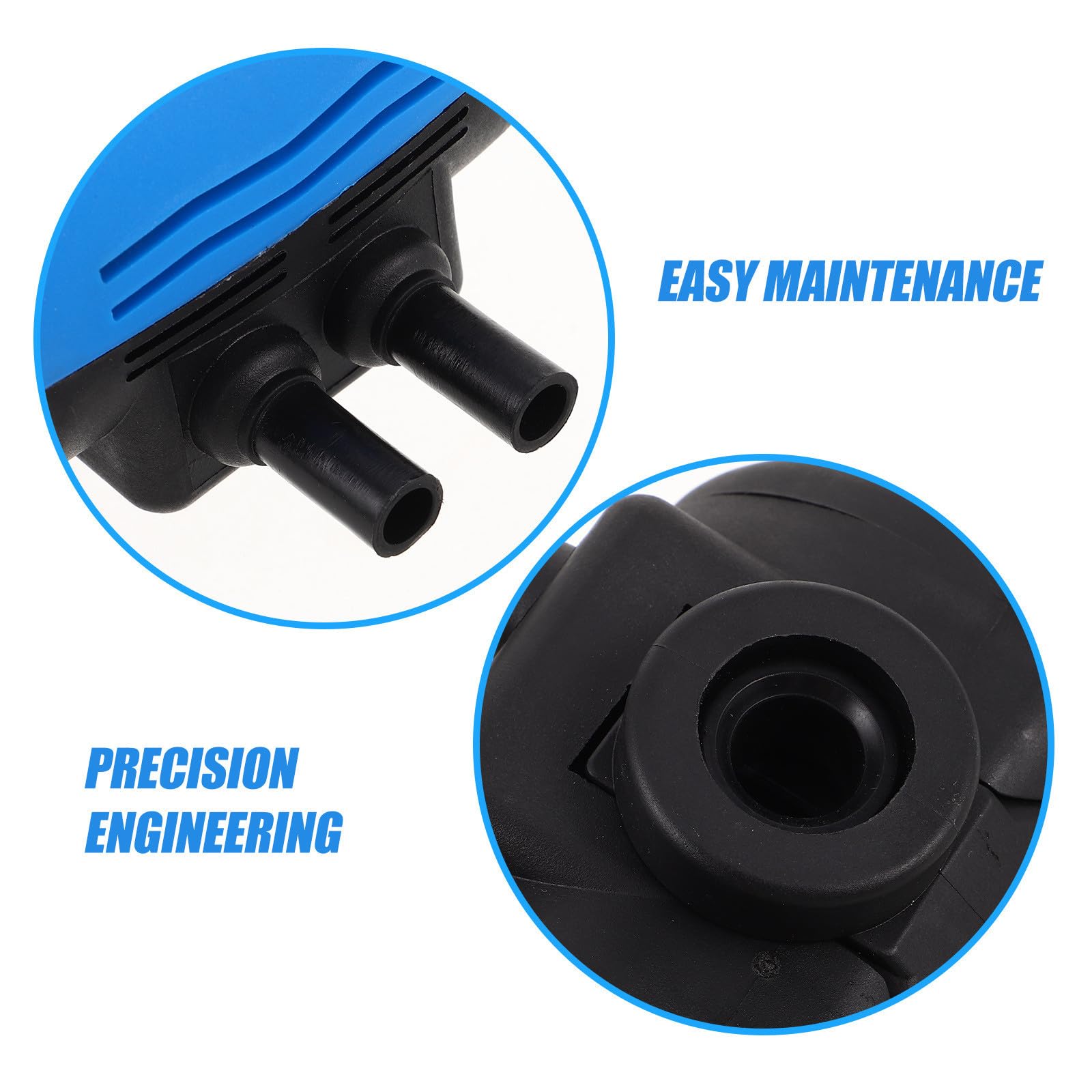 Pneumatischer Melkpulsor Ersatz Kunststoff Dual Port für Kuhmelkmaschinen
