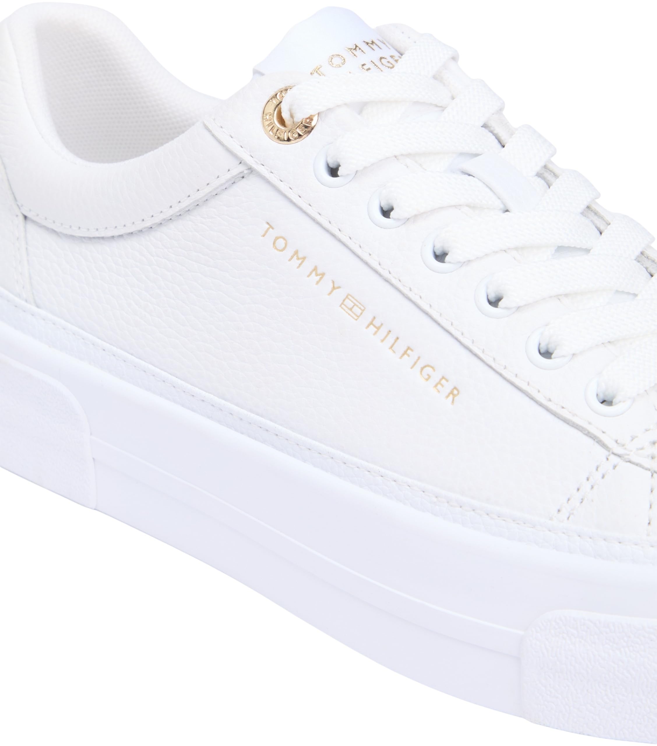 Tommy Hilfiger Kobiety Th Platform Sneaker Tumbled Ltr Fw0fw09018Niski top