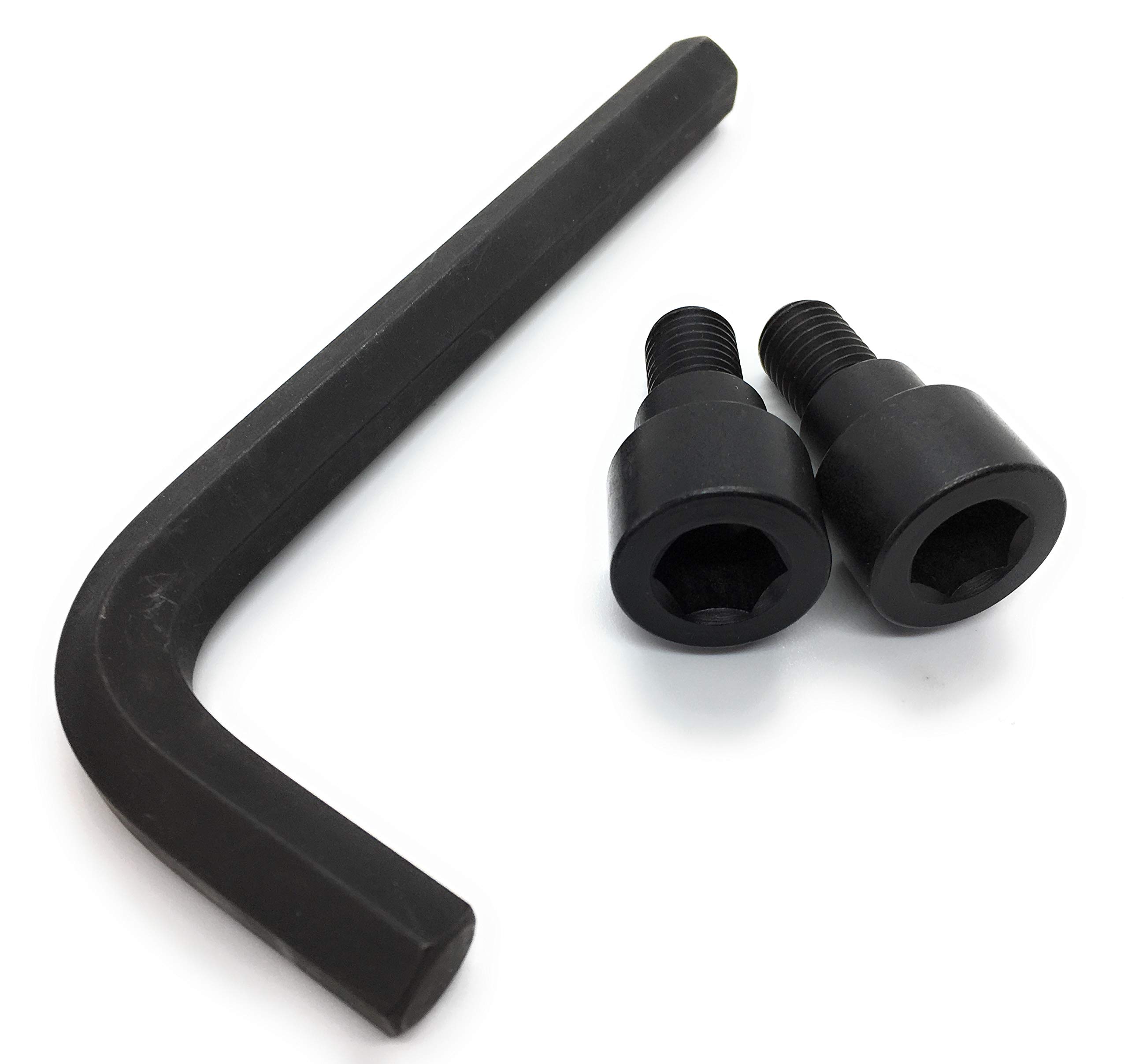 REPLACEMENTKITS.COM Brand 2 Pack Replacement Hex Bolts for Olympic Bars, Curl, Tricep & Dumbbell Bars