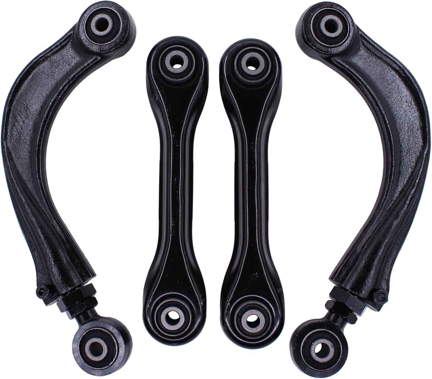 MOTOKU Rear Upper Adjustable Camber Arm and Lower Forward Suspension Control Arms Set for Ford Escape 2013-2017 Pair Left and Right Side