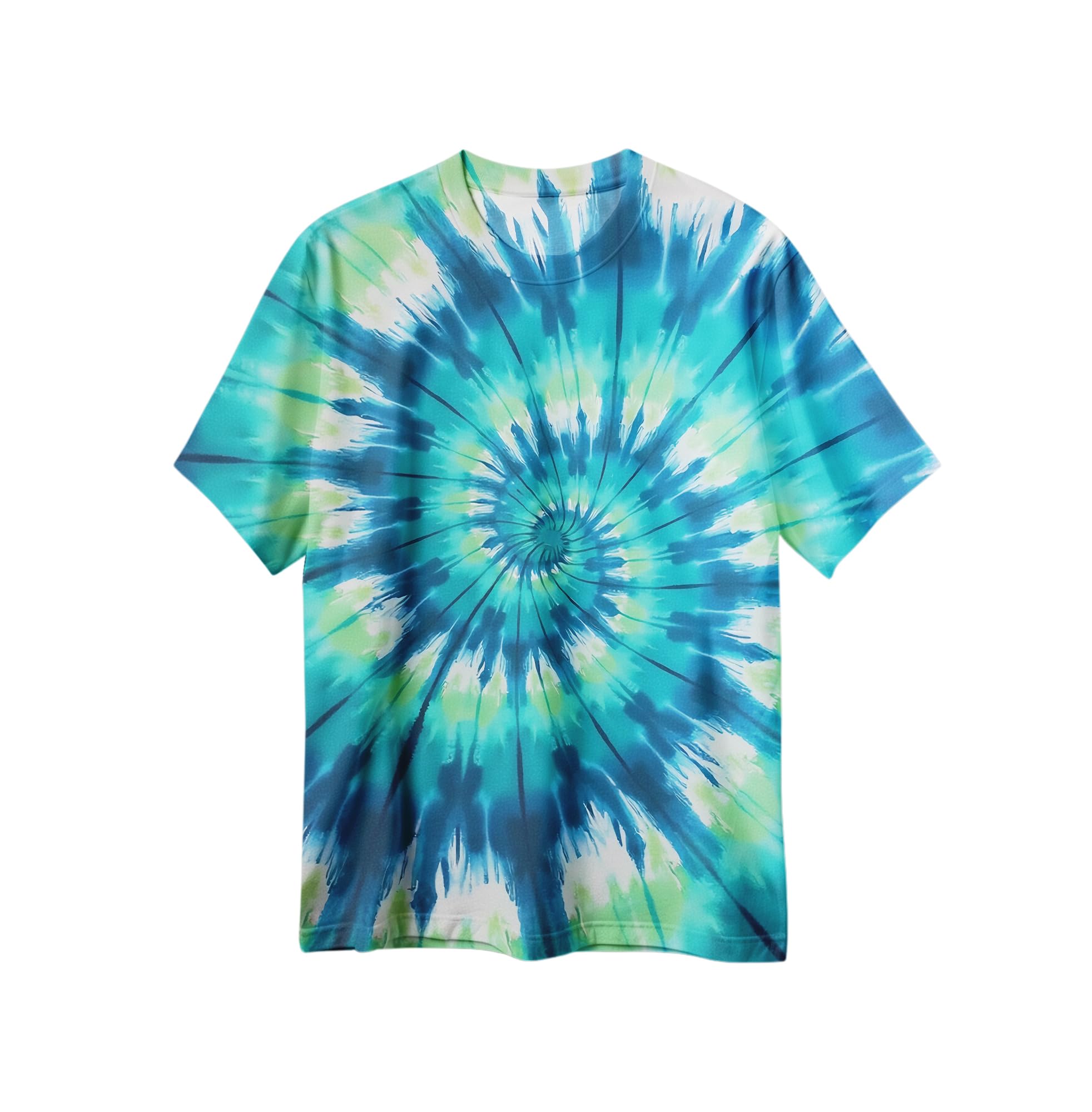Nutany Tie Dye Shirt for Kids, Hippies Senior Tie Dye T-Shirt Short Sleeve for Boys and Girls