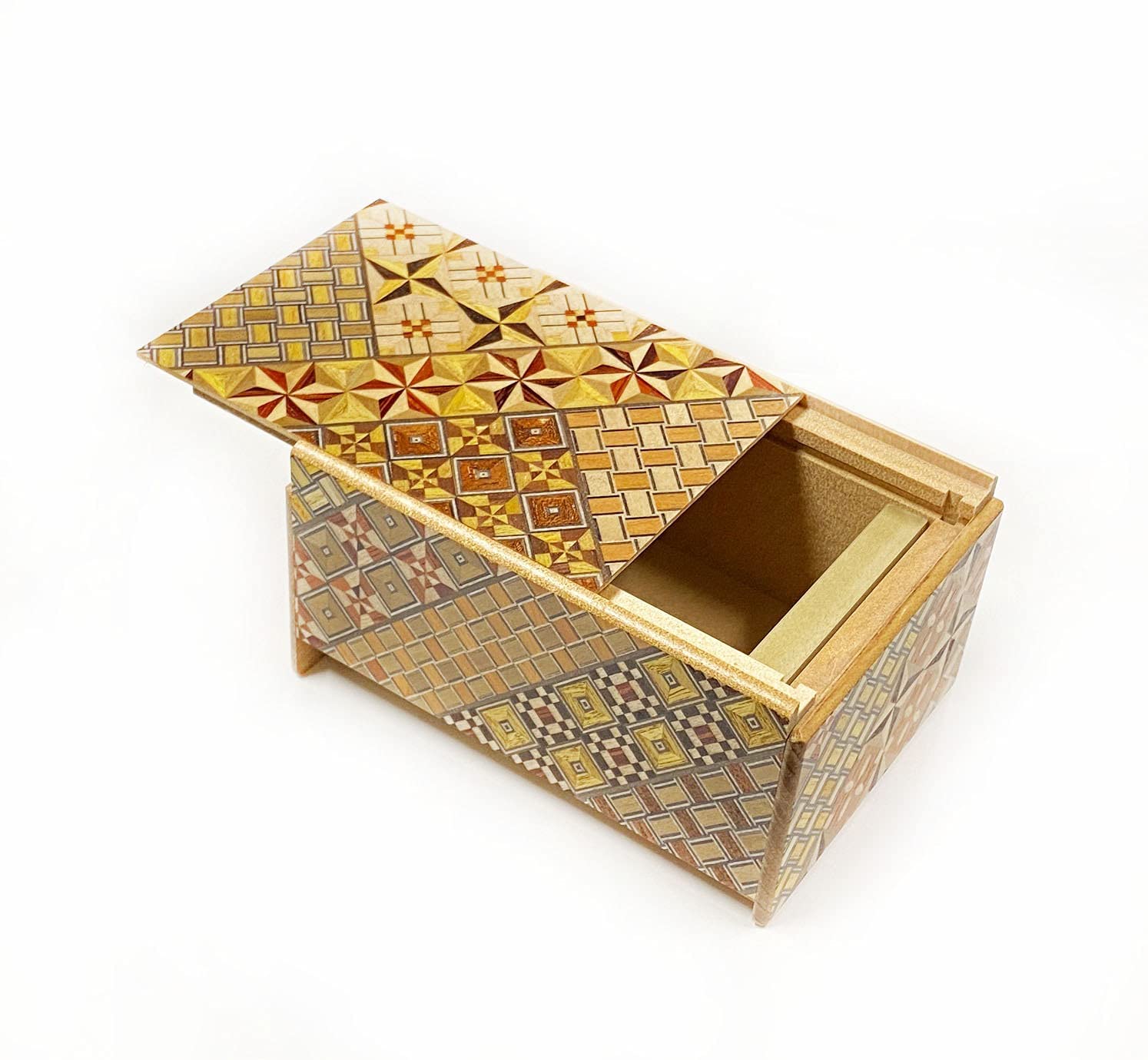 からくり箱 寄木細工 家 組木 箱根 からくり細工 伝統工芸品 お土産 パズル Amazon.co.jp: 箱根寄木細工 秘密箱 パーツのスライドで開く立体