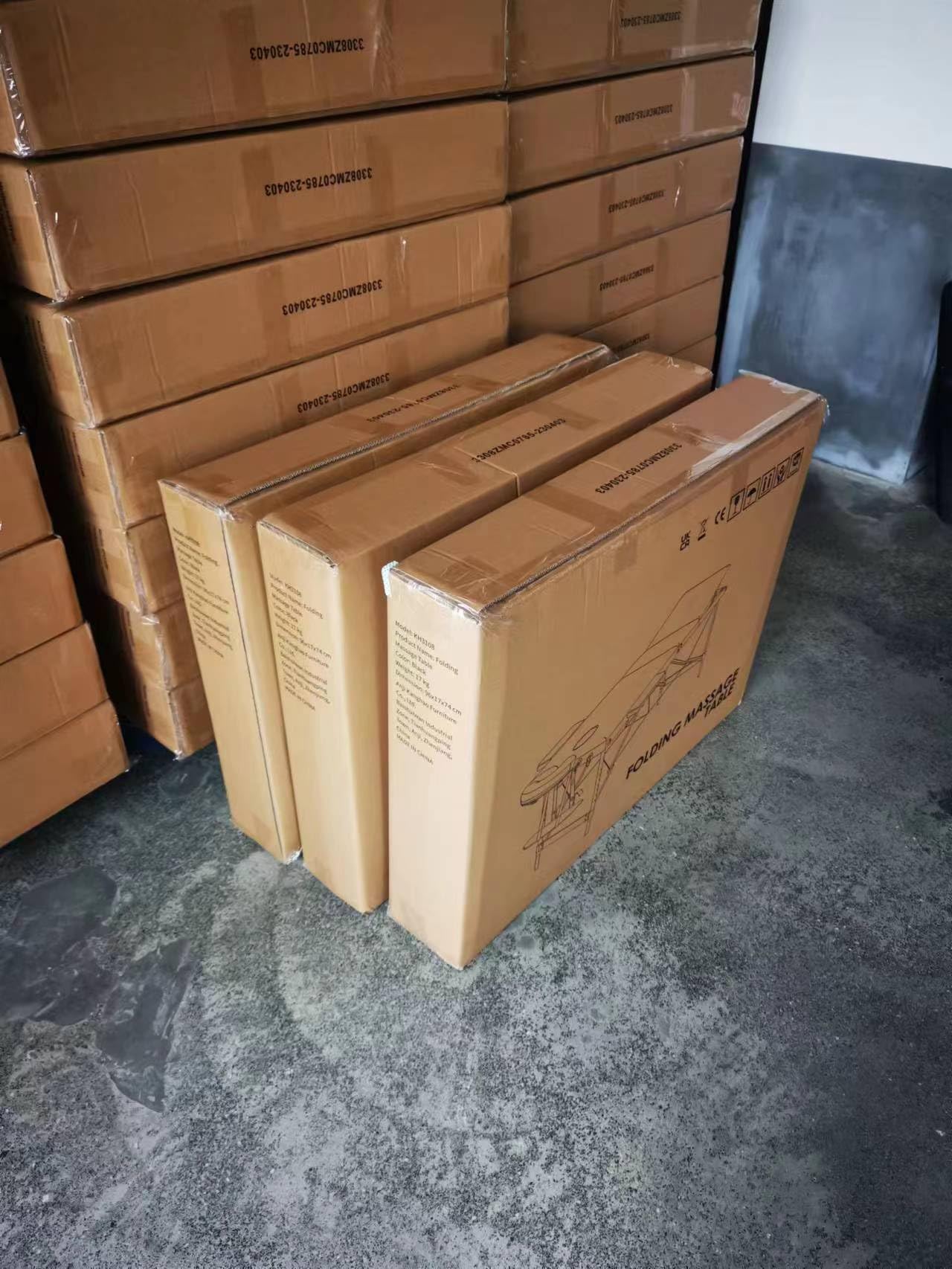 Brelley Mobile Massageliege Klappbar 3 Zone, Höhenverstellbare Professionelle Massagetisch mit Kopfstütze Armlehnen, Für Spa Salon Tattoo Schönheit