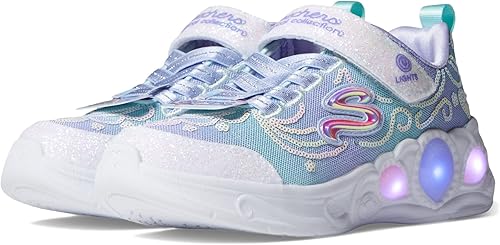 Vista 2 de Skechers Tenis unisex Princess Wishes para niños