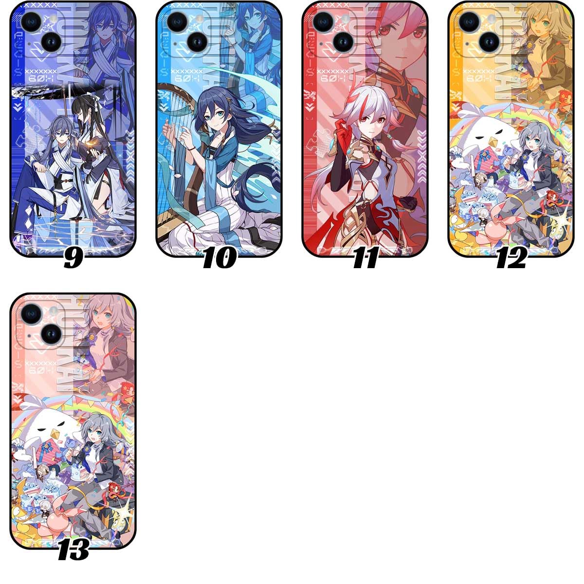 Amazon.com: RegisBox HI3 Fu Hua Phone Case Honkai 3 Cases