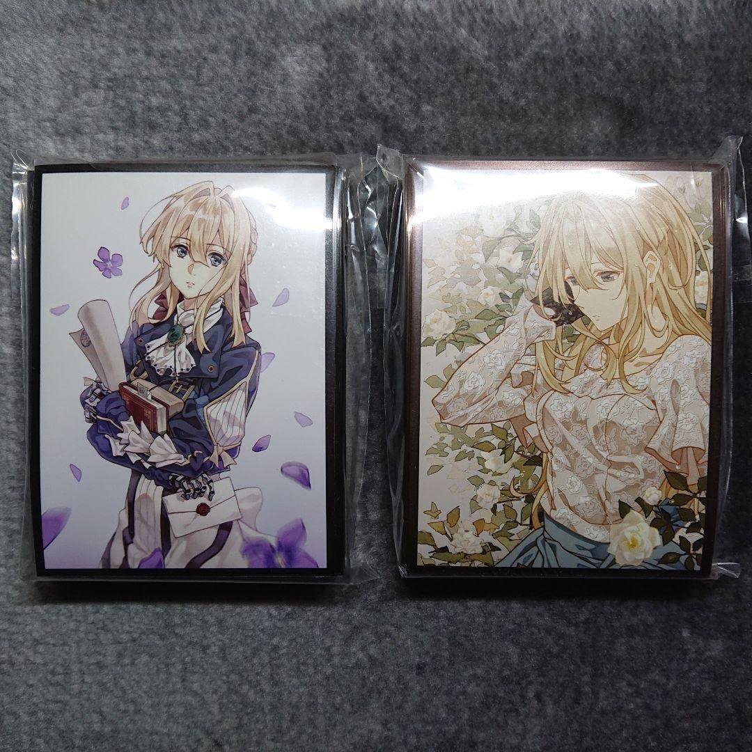 【新品未開封】 ヴァイオレット・エヴァーガーデン　キャラスリーブ　3種類　セット ヴァイオレットエヴァーガーデン スリーブの通販 by なー's shop