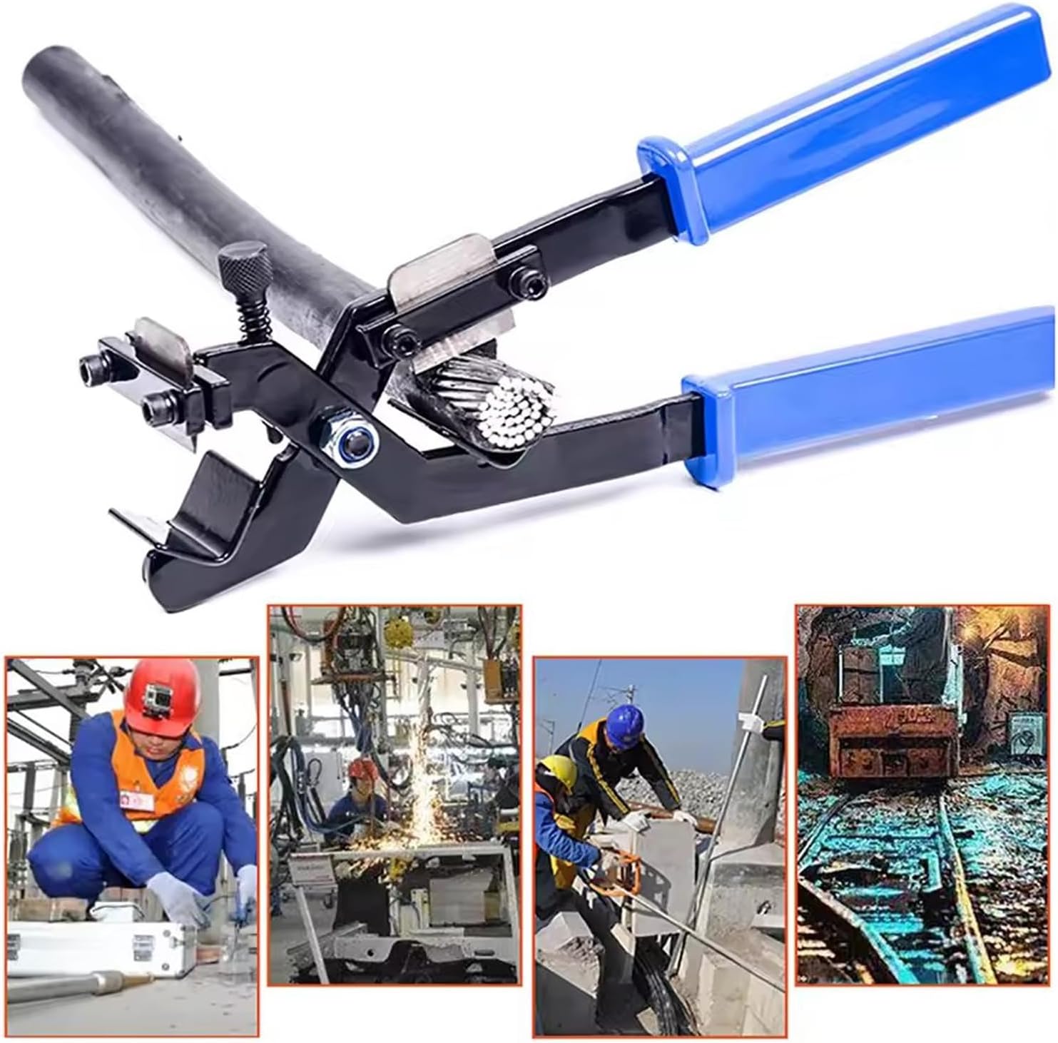 Electrical Power Cable Stripper Heavy Duty Stripping Tool for O.d 15mm - 30mm Cable