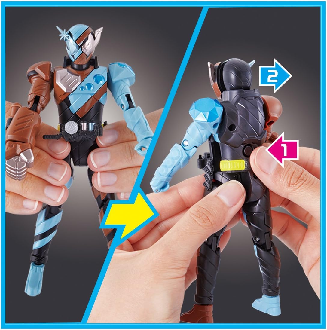 Bandai Kamen Rider Build Bottle Change Rider Series 02 Kamen Rider Build Gorilla Mondo Form