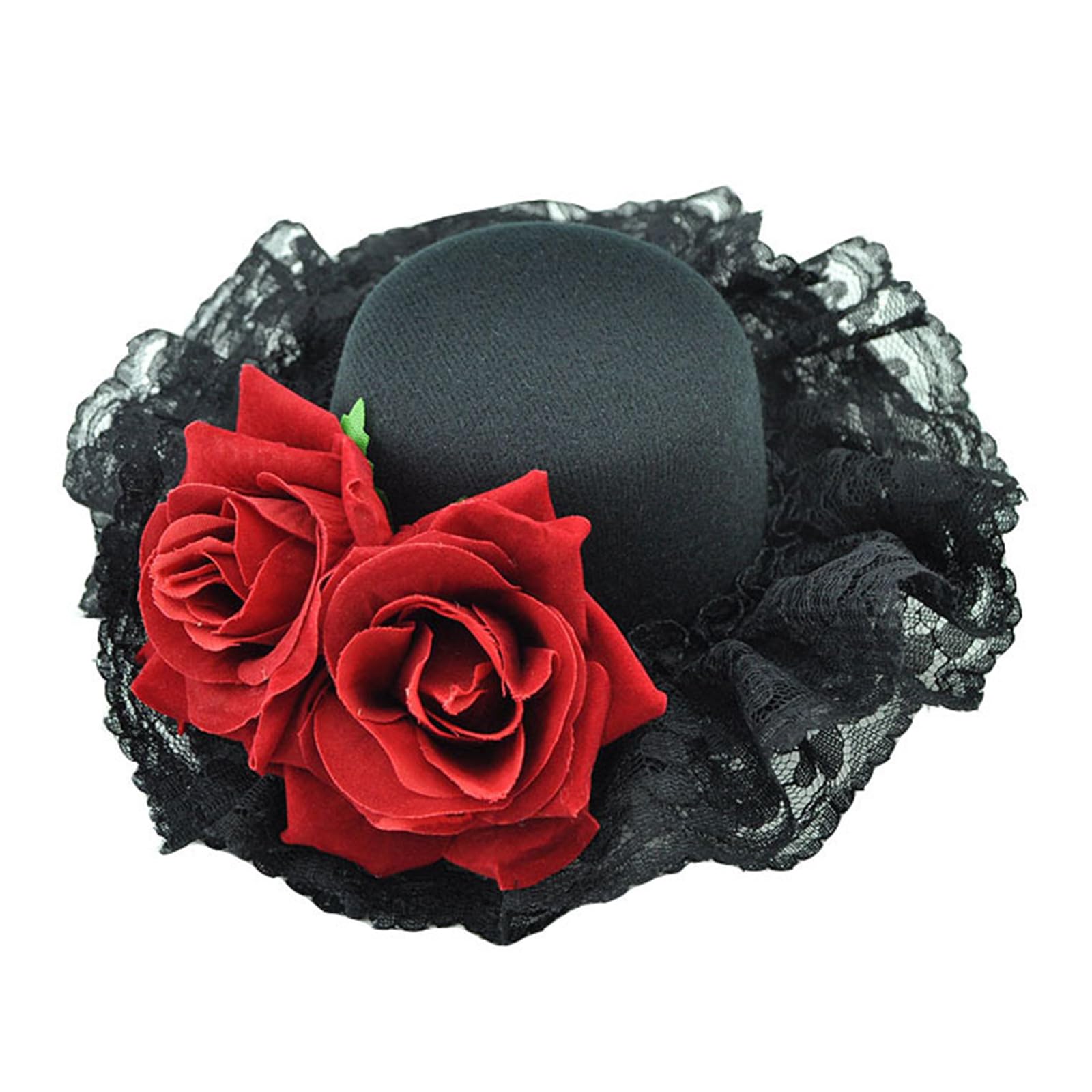 MICFENY Elegant Victorian Charm Fascinator With Clip Feature For Special Occasion Costume Parties Women Girls Hairpin