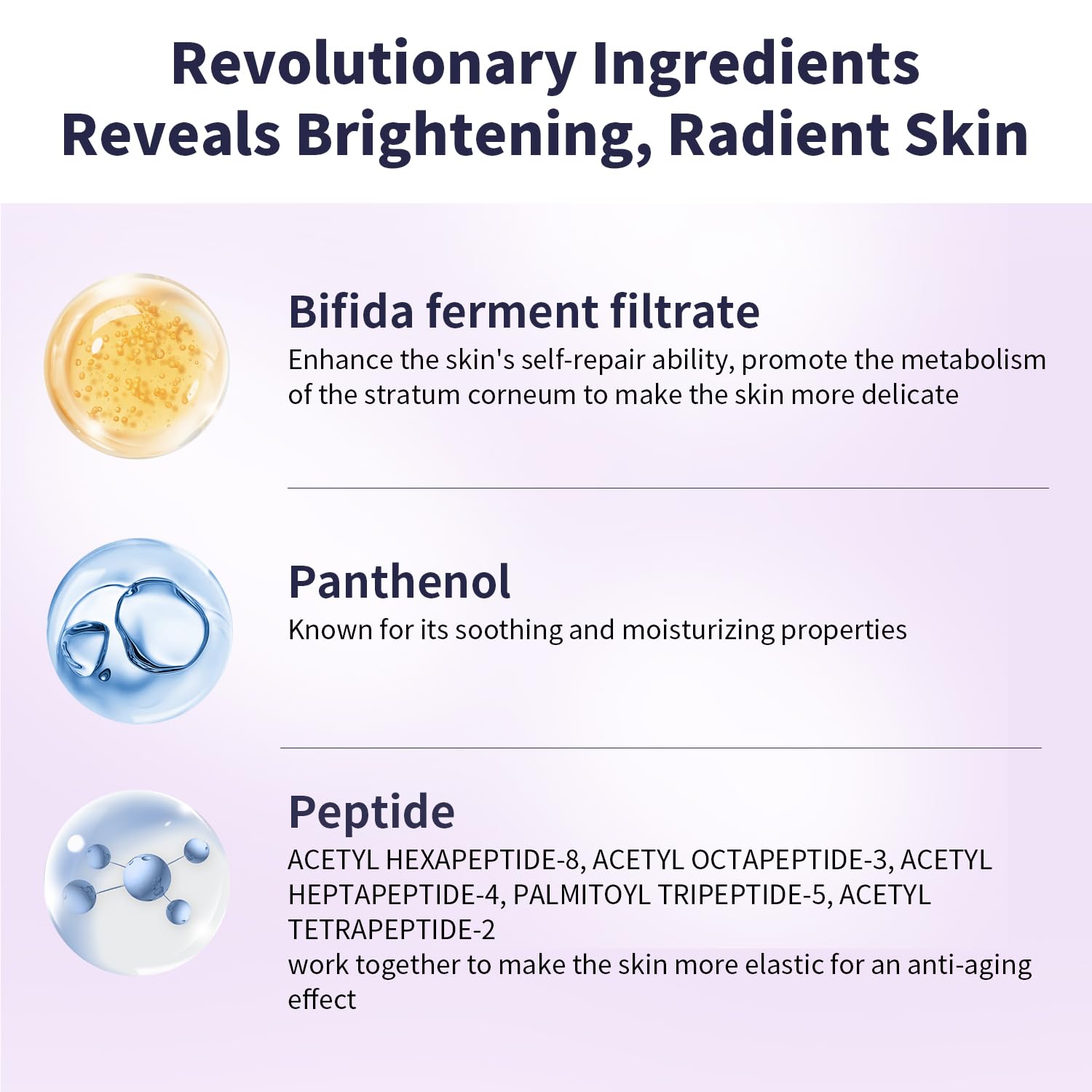 RAZUYEN Collagen Peptide Serum, Anti Aging Serum for Face Targets Wrinkles and Fine Lines Fragrance Free, Soothing Facial Serum, 30ml - Image 2