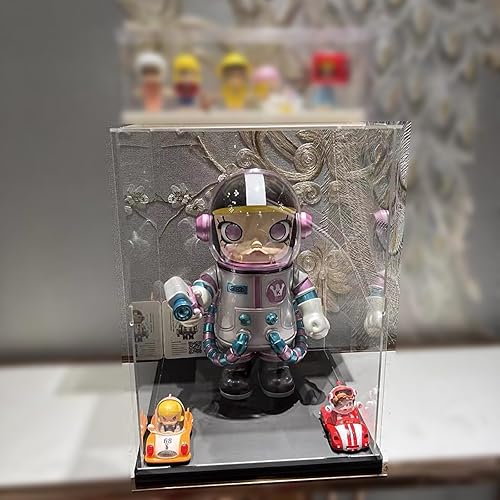 Miniatura 4 de Vitrina de acrílico transparente engrosada para montar la encimera, soporte de almacenamiento, escaparate de protección para figuras coleccionables
