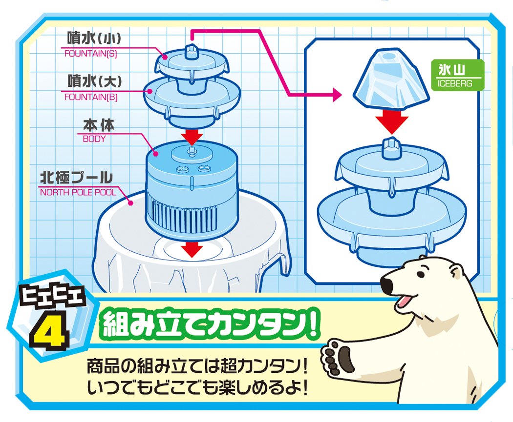 Amazon.co.jp: タカラトミーアーツ 超ヒエヒエ 北極流しそうめん