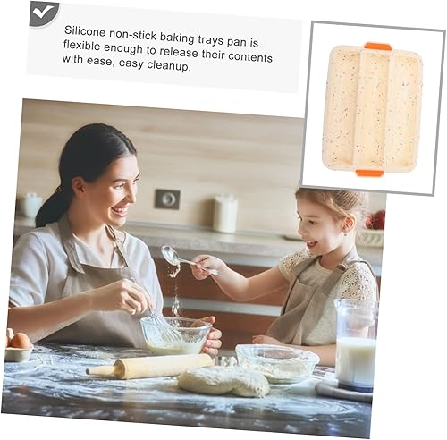 Miniatura 6 de MAGICLULU Molde de pan Molde De Para Resina Molde de Silicona Molde de Resina Molde para Pastel Molde de Molde de Resina Pan Perforado Pan