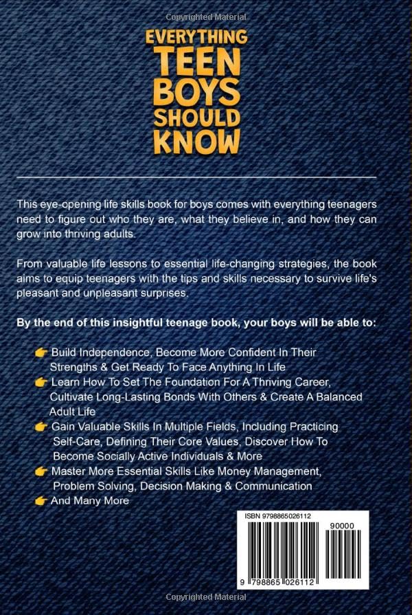 Everything Teen Boys Should Know - 100+ Essential Life Skills, Strategies, and Insider Tips for Thriving in Your Teenage Years - Image 2