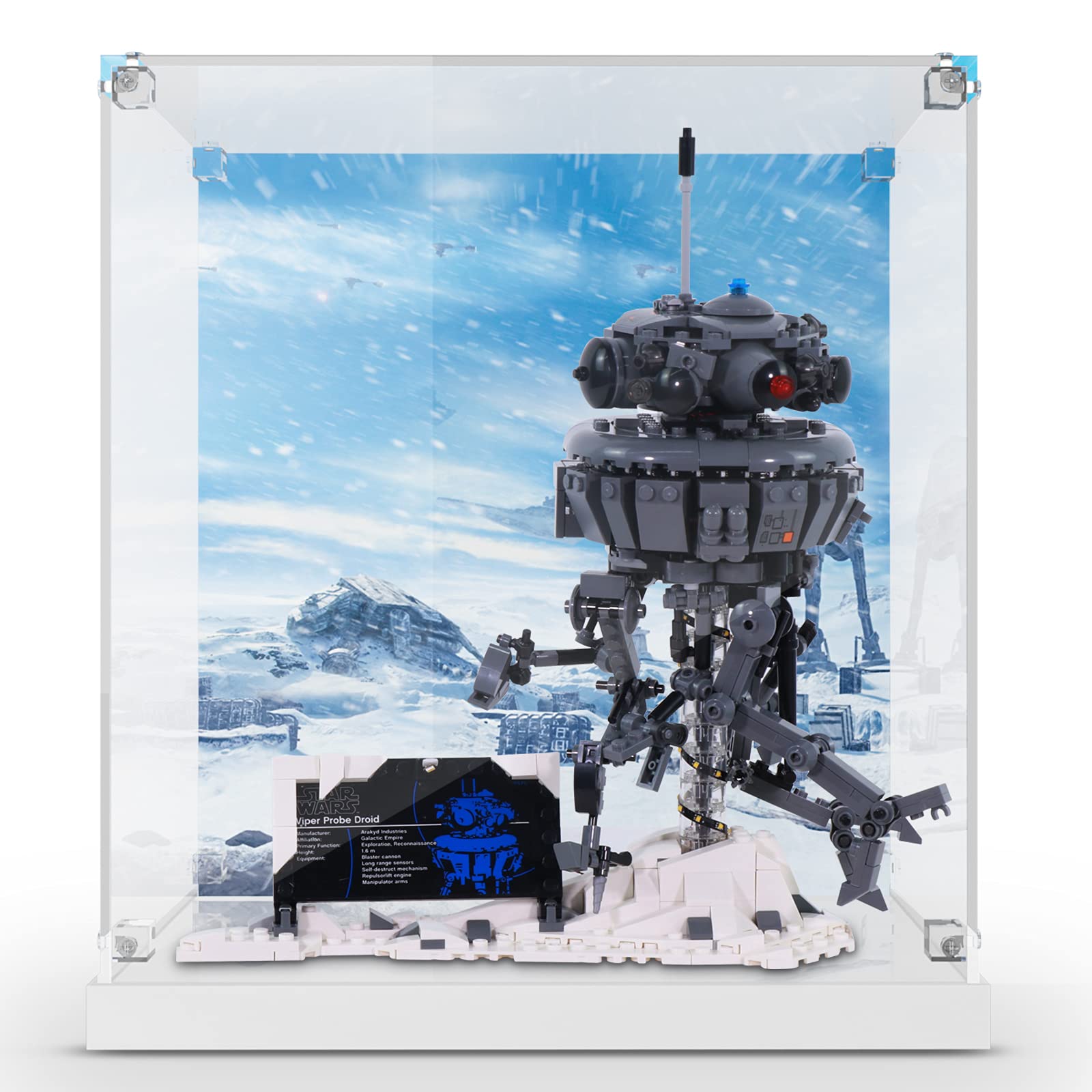 Buy light your bricks Acrylic Display Case Box for Lego Imperial Probe