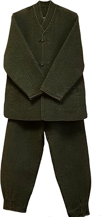 Altair Men Quilted Vest Pants Jacket, Buddhist Zen Meditation Clothes Temple Uniform
