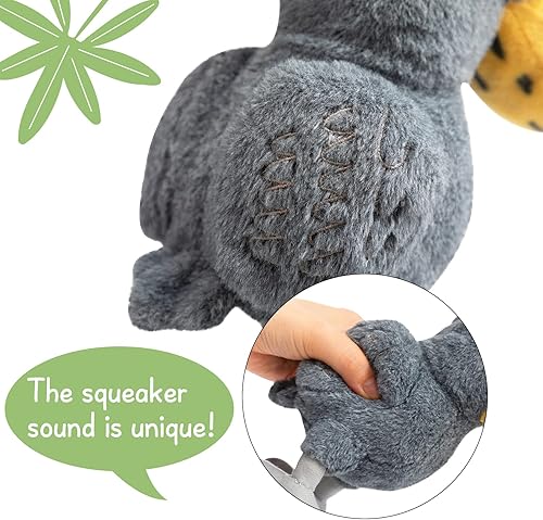 Miniatura 3 de Hollypet Squeaky Shoebill Whale Head Stork - Juguete masticable de peluche para perro