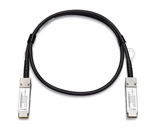 Compatible con cable Edgecore ET6402-40DAC-3M QSFP+ a QSFP+ Twinax 40G DAC pasivo de 9.8 ft ET6402-40DAC-3M-HPC