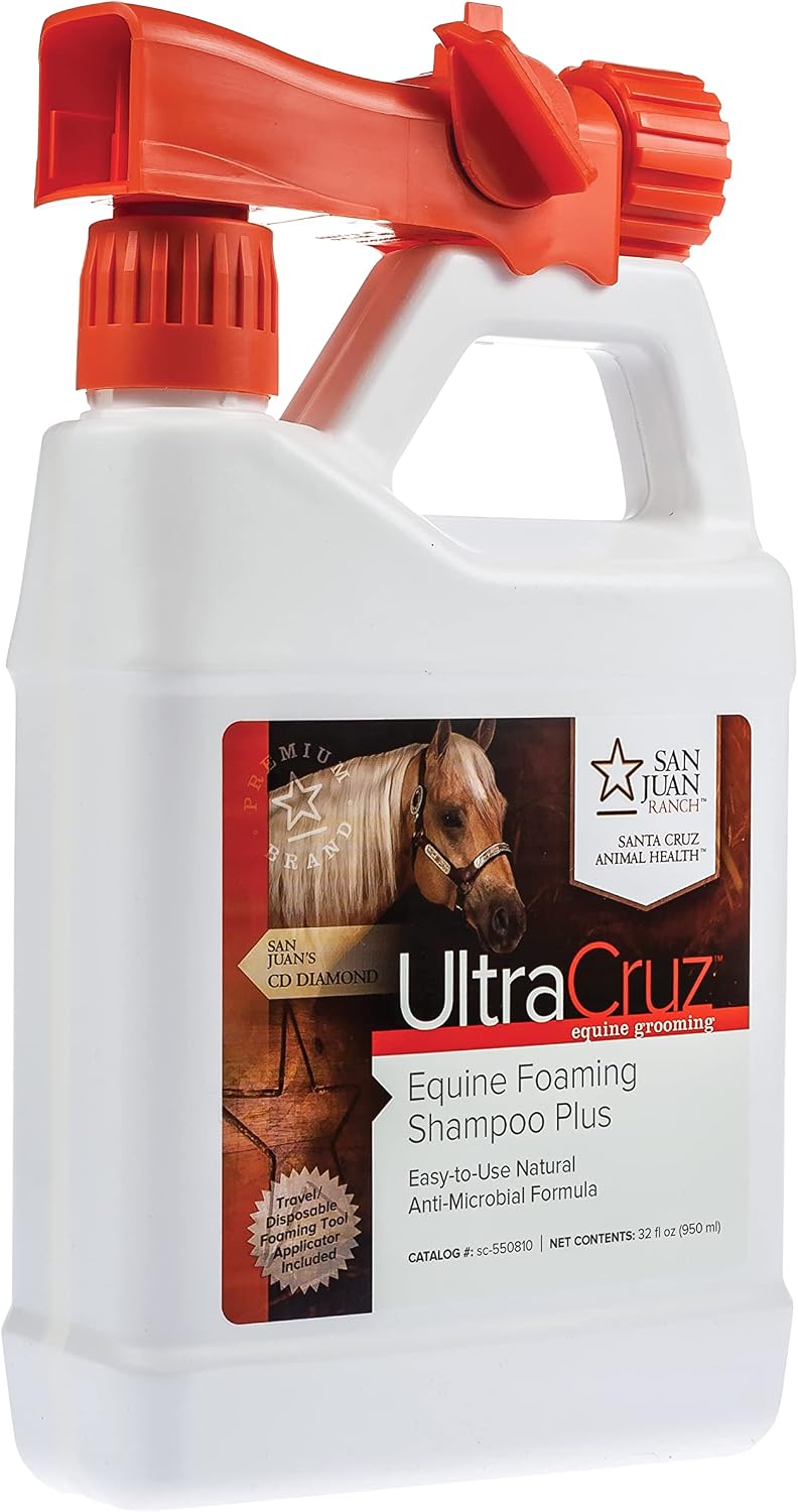 UltraCruz® Equine Foaming Shampoo Plus, 32 oz