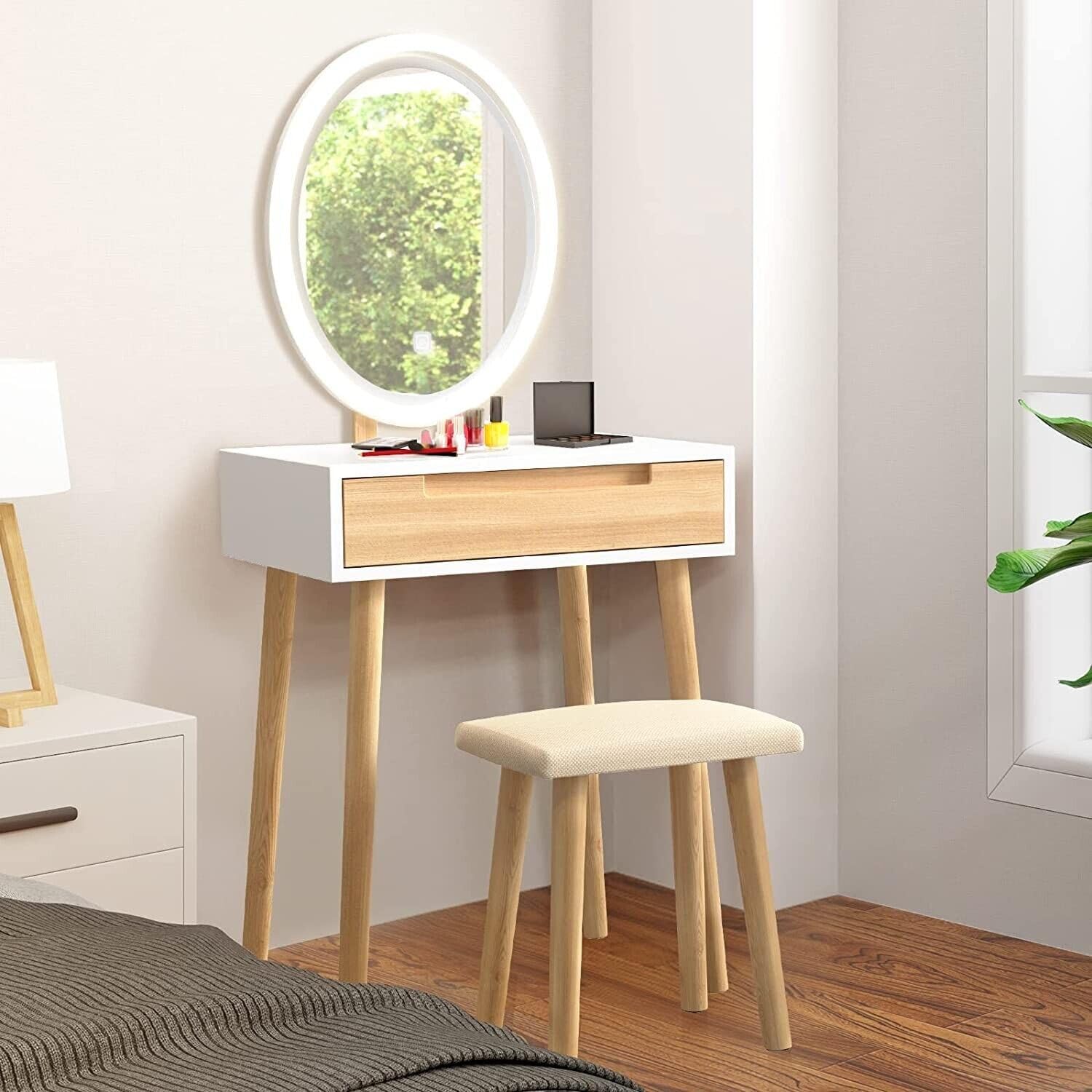 YU YUSING Tocador con Iluminación