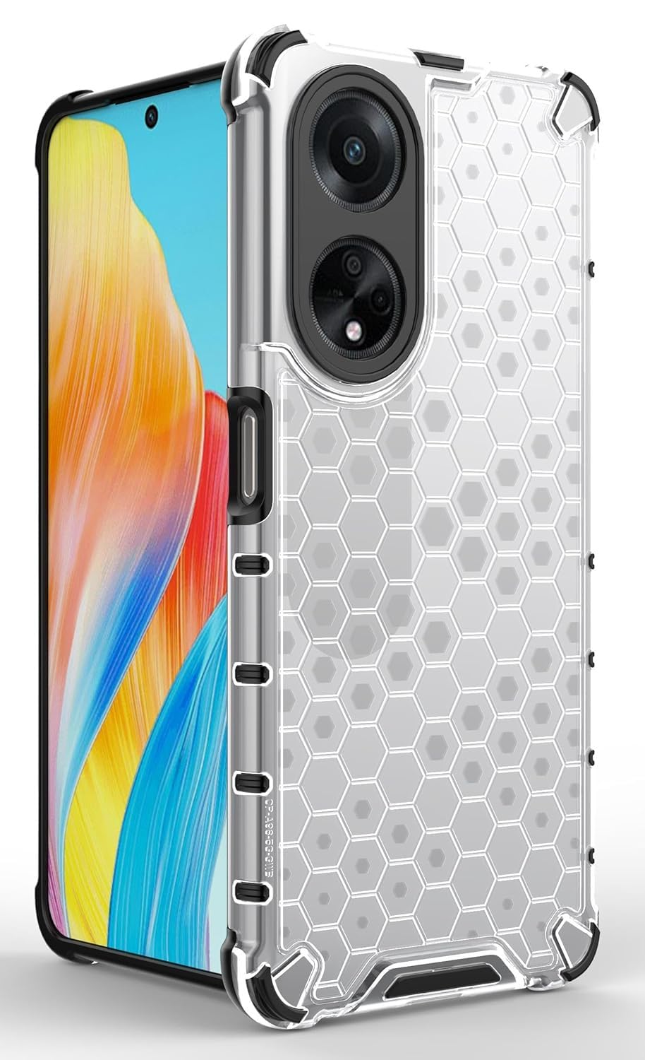 Tremolite Back Case Cover for Oppo F23 5G Shockproof Rugged Armor Back Case Back Cover - Transparent (B0D3FHFH7M) Amazon Price History, Amazon Price Tracker