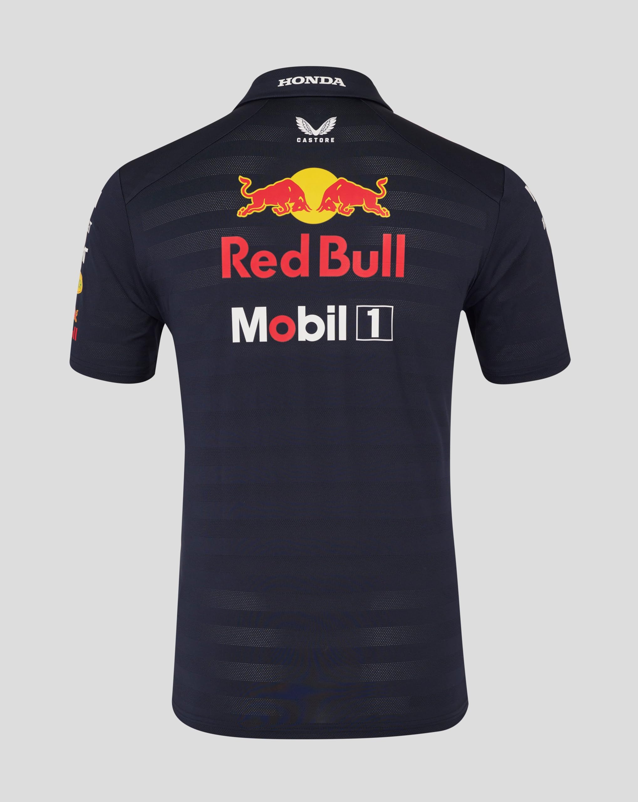 Castore Red Bull Racing F1 Team Men's Polo Shirt - Navy | Official 2025 Formula 1 Team Merchandise | Short Sleeve | Polo Shirt | Pack of 1