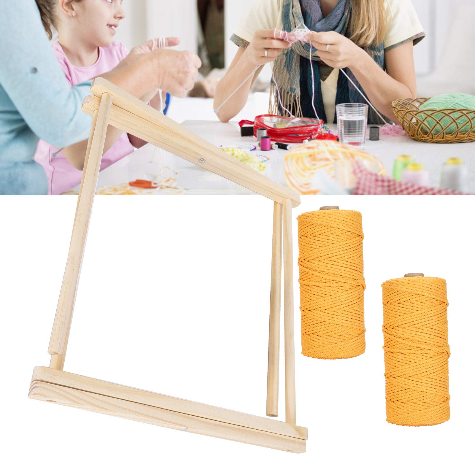 Porte-revues Boho, Paniers ? Journaux En Corde Tress?e Avec Motif En Tissu Rangement Pour Support~p118461990