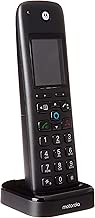 Motorola AXH01 AX Series DECT 6.0 Cordless Digital Phone and Answering System with Built-In Alexa (1 Handset) - coolthings.us