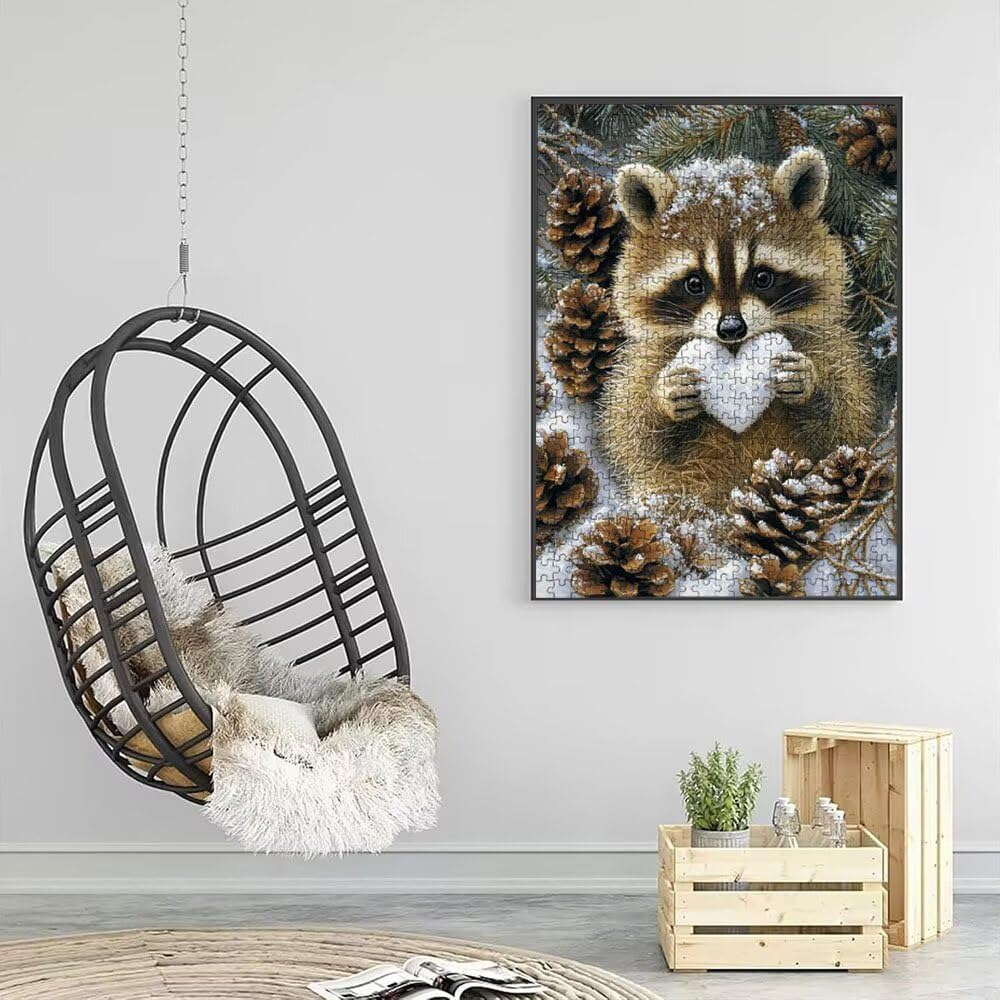 Puzzle 5000 Pezzi, Scoiattolo Pino 3D Puzzle per Adulti Impegnativo, Educa Puzzles Artistico, Divertente E Stimolante Puzzles Decorativo per La Famiglia, Regalo e Decorazione Pareti DX0YL6-868