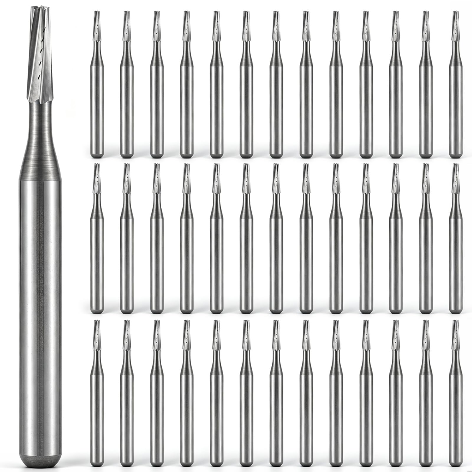 40 Pcs Tapered Point Windshield Repair Drill Bit Set