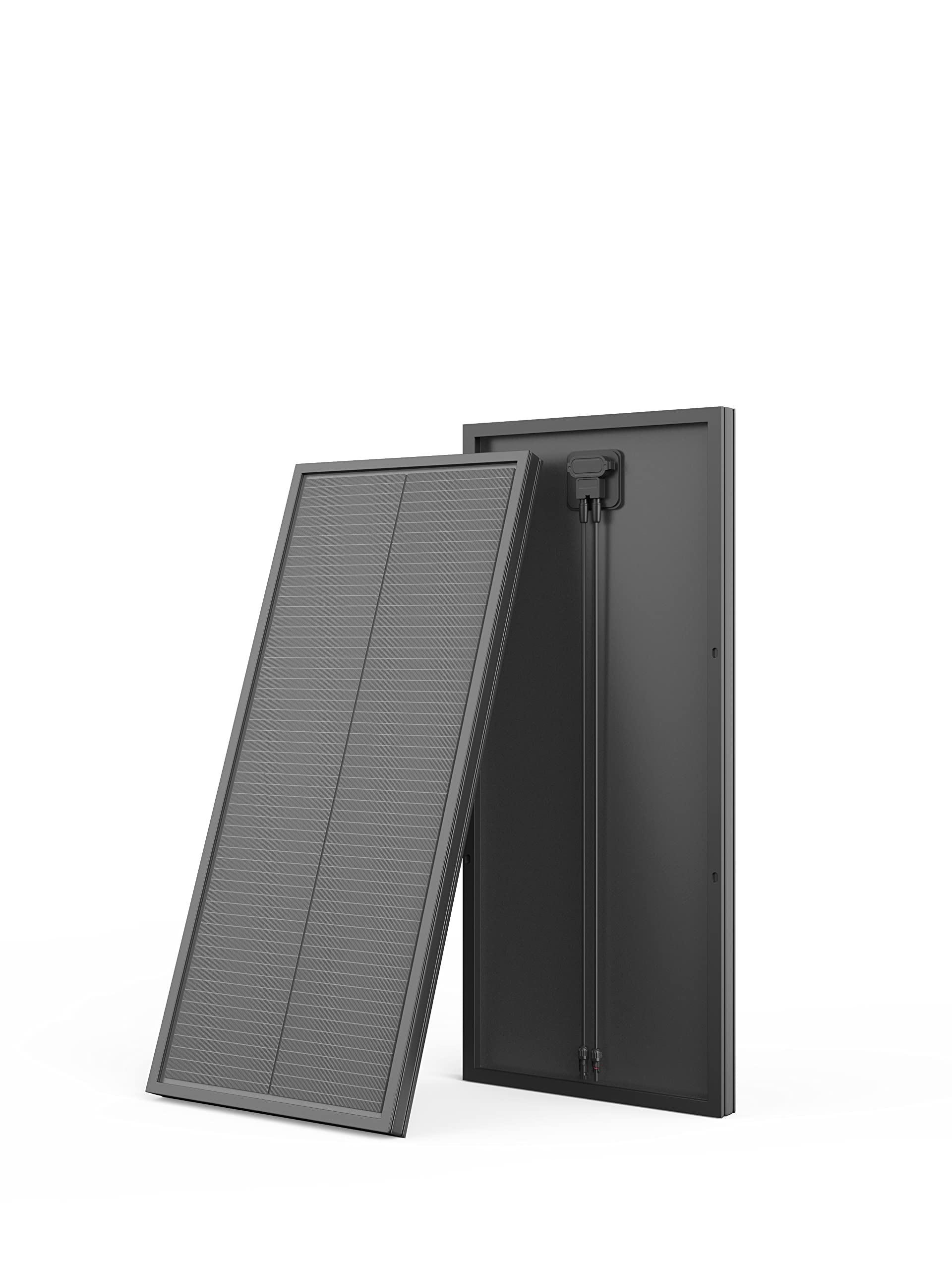 20W High-Efficiency Monocrystalline Solar Panel for Off Grid System, Charge 12V Battery of RV, Boat, Camper, Trailer, Gate Opener