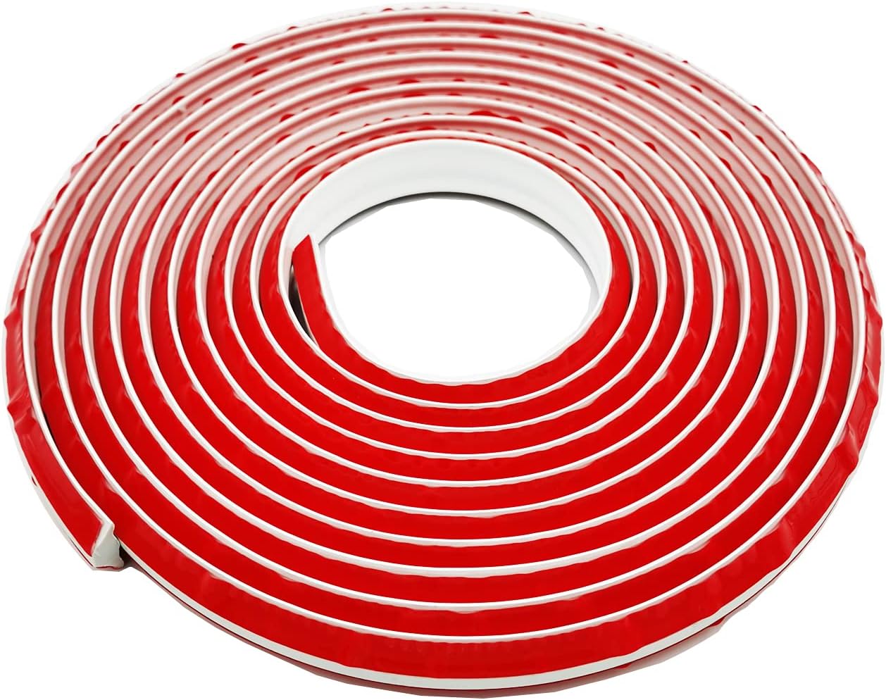 ZEYUE 16.2ft Flexible Self Adhesive PVC Quadrant Crown Moulding Trim